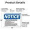 Signmission Inspection Criteria For Chemical Storage, 14 in W x Rectangle, Aluminum OS-2PACK-NS-A-1014-L-13709 - alternate 8